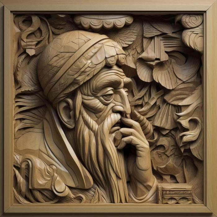 نموذج ثلاثي الأبعاد لآلة CNC 3D Art 